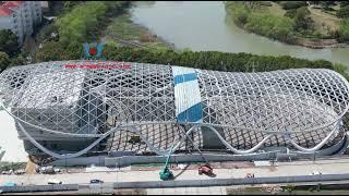 ETFE Playground Arch Roof Canopy#membrane #construction #design #architecture #lightweight #project