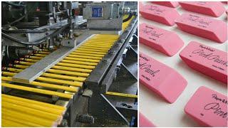 Marvelous Pencil & Eraser manufacturing process- This is How pencil & Eraser are made