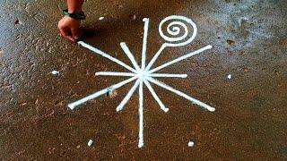 Aadivelli special flowers kolam|5*3 aadiperuku special kolam|Aadi 18 kolam| Super Beautiful rangoli