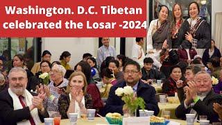 Washington D.C. Tibetan celebrated the Losar 2024 || Alison Bartel (senior adviser to Uzra Zeya)