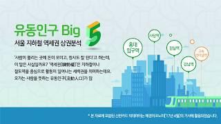 [2017] 신한카드 트렌드 Report #32 -  유동인구 Big5 서울 지하철 역세권 상권분석