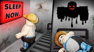 A disturbing Roblox hotel room...