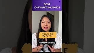 the BEST copywriting advice I have ever heard!