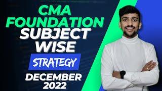 CMA Foundation December 22 Attempt Doubts Clarification | Notes | Planning