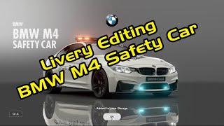 Live PS4 Broadcast - Livery Editing for BMW M4 Safety Car