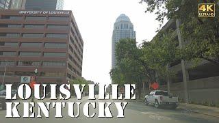 Louisville, Kentucky - [4K] Downtown Tour