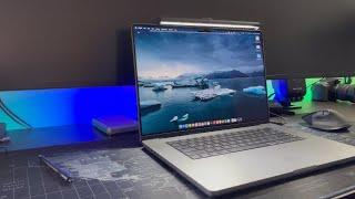 Quntis LED Laptop Light Bar Review | M1 MAX MacBook Pro | Perfect Pairing? | Best Light Bar 2022.