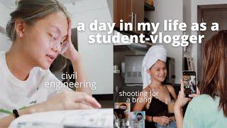 My Life as A Student- Vlogger || Michelle G.