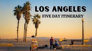 5 DAYS IN LOS ANGELES | Full Travel Itinerary: DT, Beaches, Malibu, Hollywood, Universal Studios