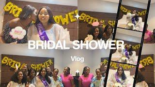 MY BRIDAL SHOWER 2023 || BRIDAL SHOWER GAMES IDEAS || BRIDAL SHOWER VLOG || WEDDING PLANNING SERIES