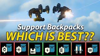 Ranking ALL 7 Support Backpack Stratagems!!! Which is Best? / Backpack Tier List! | Helldivers 2