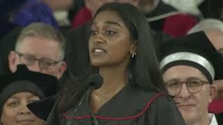 Shruthi Kumar delivers her senior English address | Harvard Commencement 2024