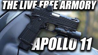 The Live Free Armory Apollo 11 Pistol