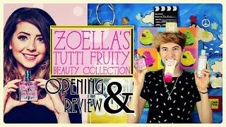 ZOELLA BEAUTY || TUTTI FRUITY COLLECTION OPENING/REVIEW || MARK FERRIS