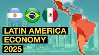 Latin American Economies by Nominal GDP 2025 | Economias de Latinoamerica 2025 | Facts Nerd