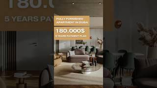 Fully Furnished Studio Apartment in Dubai! Investor's Dream with 5 years Payment Plan | Dubai 2024