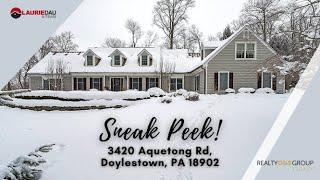 For Sale - 3420 Aquetong Rd, Doylestown, PA 18902 - Bucks County, PA - Laurie Dau Real Estate Team