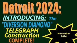 US-24 Telegraph Rebuild Finished; Open; With New "Diversion Diamond" Interchange At 8 Mile. Nov/24.