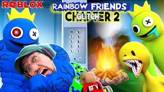 Roblox Rainbow Friends  Chapter 2 Knock-Off! (FGTeeV Teleport Glitches)