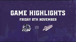 HIGHLIGHTS: 08/11/24 - Glasgow Clan 2 Dundee Stars 1