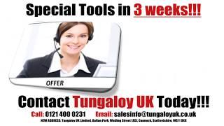 SPECIAL Indexable milling tool in 3 weeks from Tungaloy UK