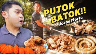 Ilocos Norte PUTOK BATOK Tour! Bagnet, Sinanglao,Empanada & Longganisa in BATAC!