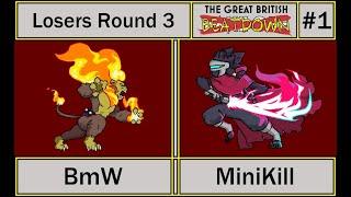 The Great British Beatdown #1 | BmW (Zetterburn) vs MiniKill (Clairen) | Losers Round 3