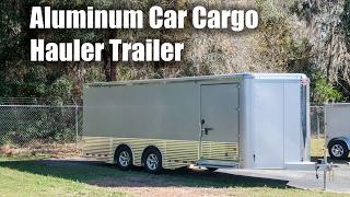 Aluminum Car Cargo Hauler Trailer | Sundowner