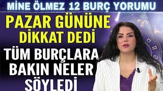 PAZAR GÜNÜNE DİKKAT DEDİ TÜM BURÇLARA BAKIN NELER SÖYLEDİ!