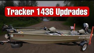 Brand New Jon Boat Upgrades! Trolling Motor Mount, Electrical, Bench Storage, Stern Pad, etc. 1436