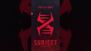 Все запомнили этот момент | Match end Subject X | Standoff 2 (0.26.0) #standoff2  #subjectx #music