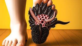 Soothing Ultimate Foot Care With Soft Touch ASMR | ASMR Tingly Foot Cleaning |