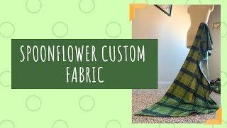 [Review] Spoonflower Custom Printed Fabric