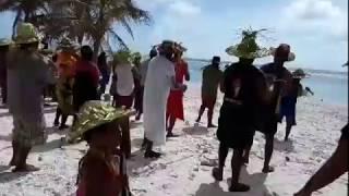 Houk Island Welcoming Bishop Julio Angkel