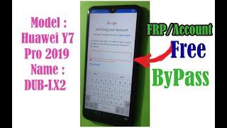 Bypass FRP/ Google Account Huawei Y7 Pro 2019( DUB-LX2)​​ By UnlockTOOL