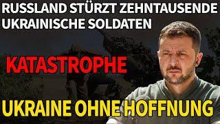 UKRAINE-KRIEG: Russland stürzt Zehntausende ukrainische Soldaten