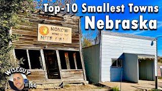 10 SMALLEST Towns in NEBRASKA