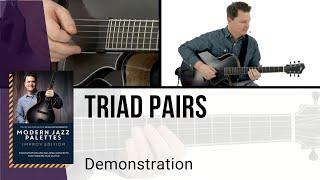  Jazz Guitar Lesson - Triad Pairs - Demonstration - Sean McGowan - TrueFire