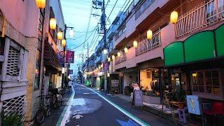 夕方から夜の高円寺・阿佐ヶ谷を散歩【4K東京街歩き】Japan Tokyo 4K dusk walkingtour/Koenji,Asagaya