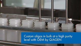 Custom oligos in bulk at a high purity level with OEM by QIAGEN