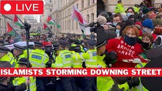  LIVE: Islamists’ Violent Chaos Outside Downing Street