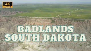 4K Drone Footage - The Badlands, South Dakota