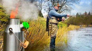 Euro Nymphing for Winter Grayling – River Wye, Mid-Wales, UK, 2024