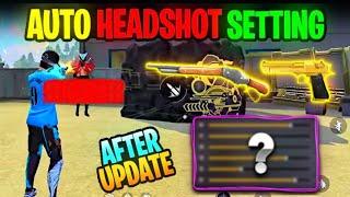 AUTO HEADSHOT SETTING | BEST SENSITIVITY FOR FREE FIRE AFTER UPDATE | MR ATUL YT