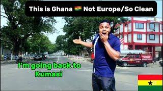 This is Ghana  Cleaner Than Europe/Saying Goodbye From Accra Back To Kumasi/ Travel Vlog Road trip