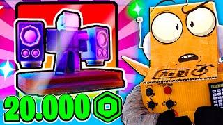 20.000 РОБУКСОВ НА  DJ TV MAN! 49 СЕРИЯ ROBLOX Toilet Tower Defense