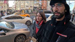 Russian Girlfriend Explores Old Istanbul with Indian Boyfriend (Indian Vlogger in Turkey) ️