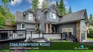 2366 Sunnyside Rd, Anmore, BC, Canada  | Luxury Home | Luxury Real Estate