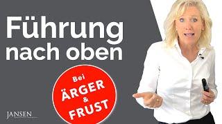 Ärgern Sie sich über Ihren Chef/in?  ANLEITUNG wie Sie mehr Unterstützung bekommen.