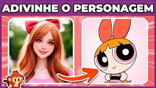 ADIVINHE O PERSONAGEM DA VIDA REAL | Só 3% vai acertar todas ️ #quiz #macaquiz